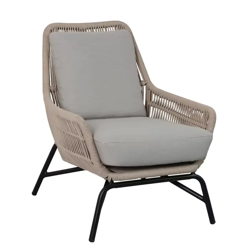 أثاث خارجي حديث من الألومنيوم مجموعة أثاث الفناء المريحة في الهواء الطلق #4