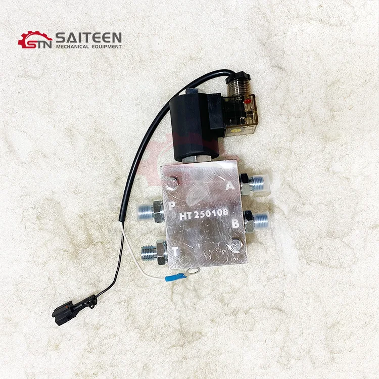 Quick-Change Clamp Solenoid Valve Two-Position Four-Way Valve 12V Directional Control Electric Valve