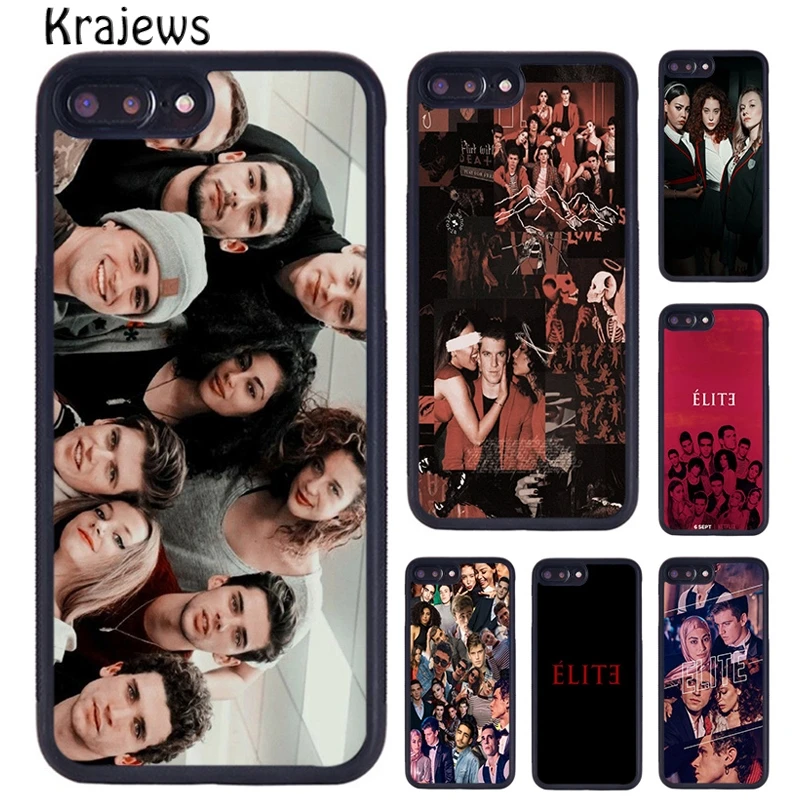 Krajews Spanish TV series Elite Newly Arrived Phone Case For iPhone 16 15 14 plus 11 12 mini 13 Pro XR XS Max coque