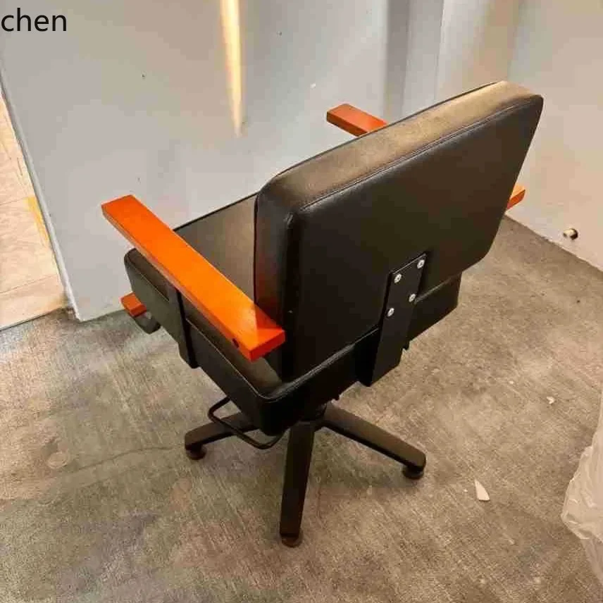 Cross-Border Barber Chair Hair Salon Chair Adjustable Height Barber Shop Special Perm and Dye Salon Chair