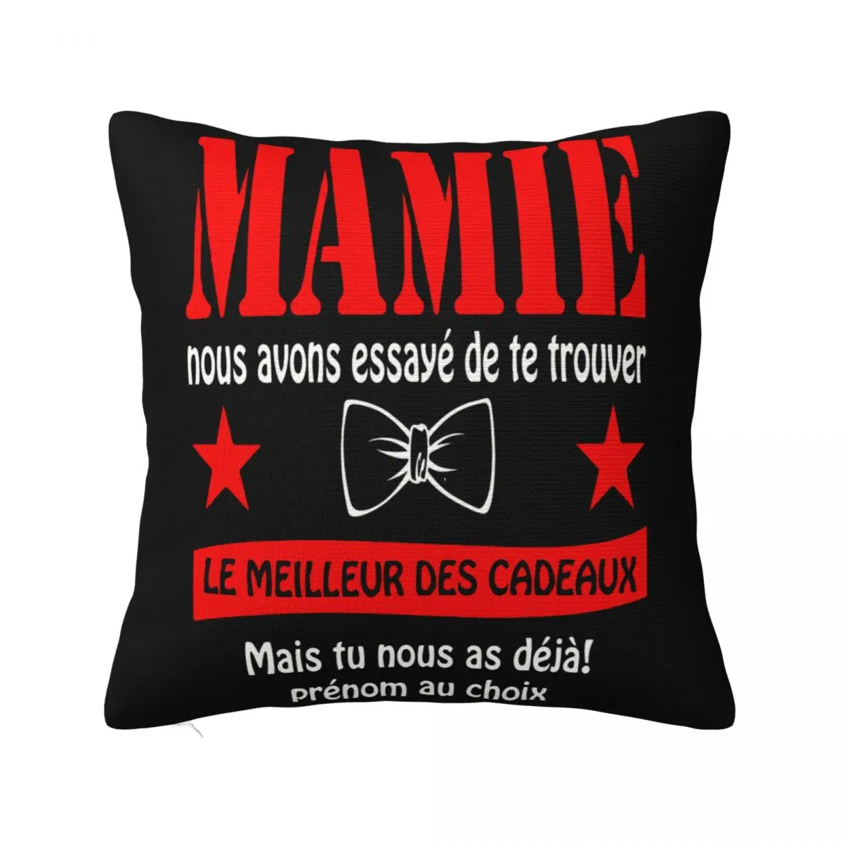 Personnalise Mamie Idee Cadeau Mamy Maillot Fete Des Grand Mere F007 Formal Teenage Dj Mens Hot Sale Pillow Case