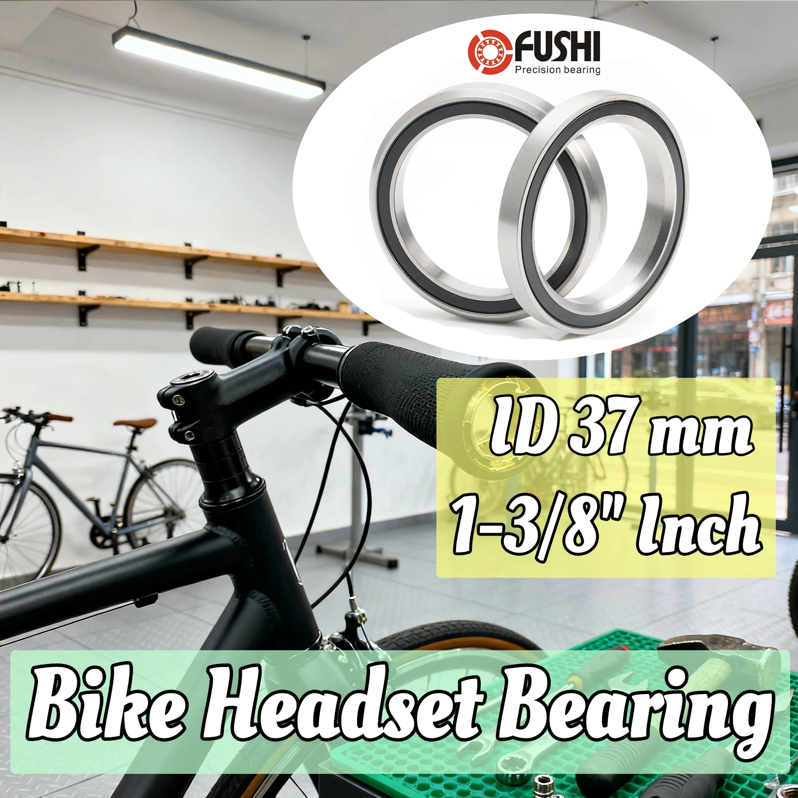 2Pcs MH-P21 ACB3748H7 MR137-Bike MR031 ACB Angular Contact Headset Bearings 1-3/8 Inch 36/45 45/45 for MTB Road Bike repair part