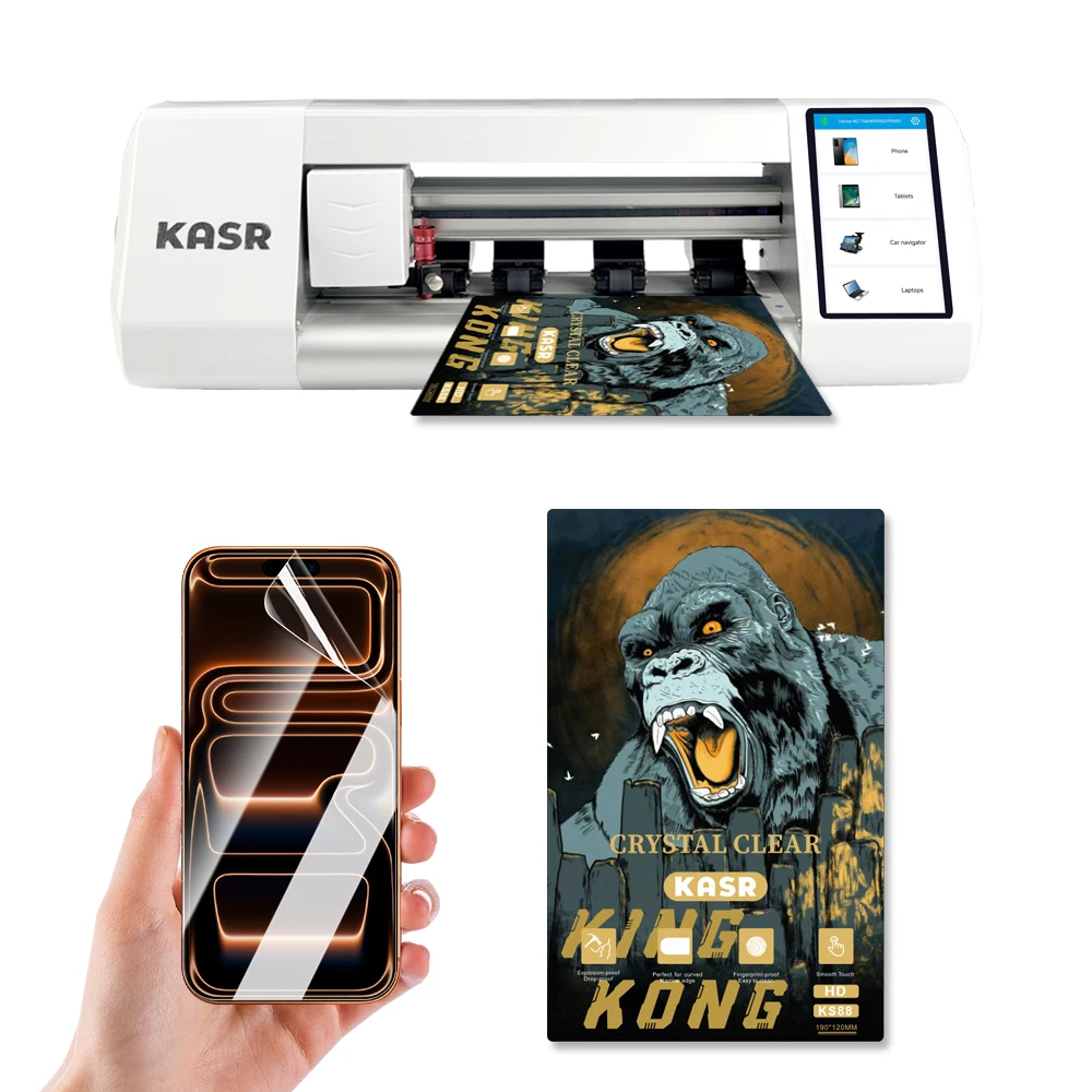 Best Selling Hydrogel Screen Protector Cutting Machines for Mobile Phones and Smart Watches Made of PC Material