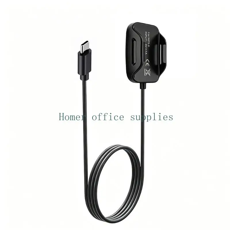 K43B PVC Power Cable for Fitness Band with Clip Backup Head