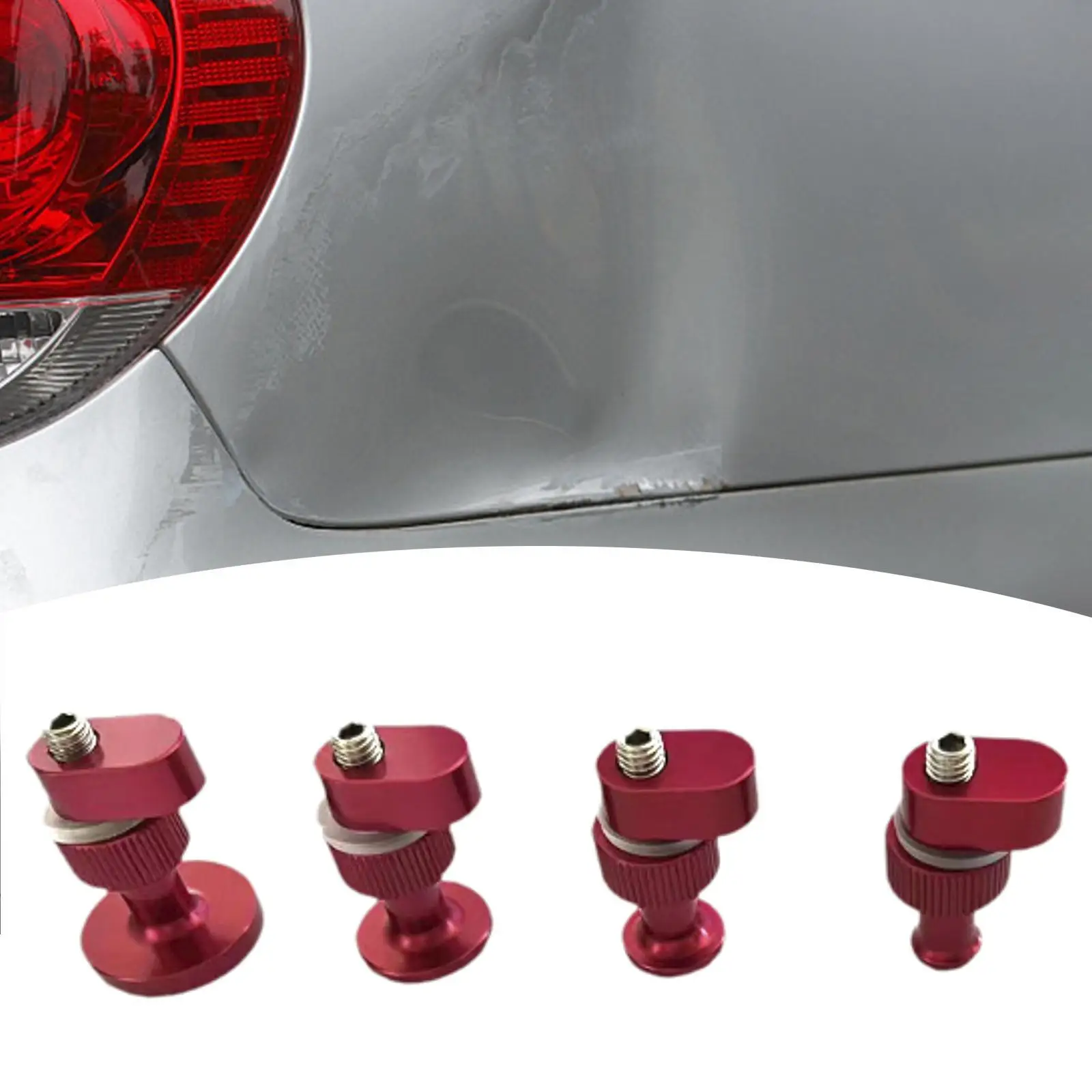 

4 шт., вкладки для удаления вмятин автомобиля, внедорожник, металлические поверхности, вкладки для удаления вмятин на холодильнике