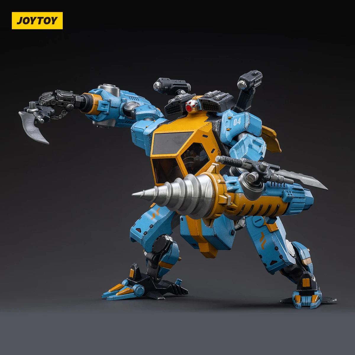 Original JOYTOY JT3082 North 04 Armed Attack Mecha Mech Action Figure Toys With Soldier Box IN STOCK