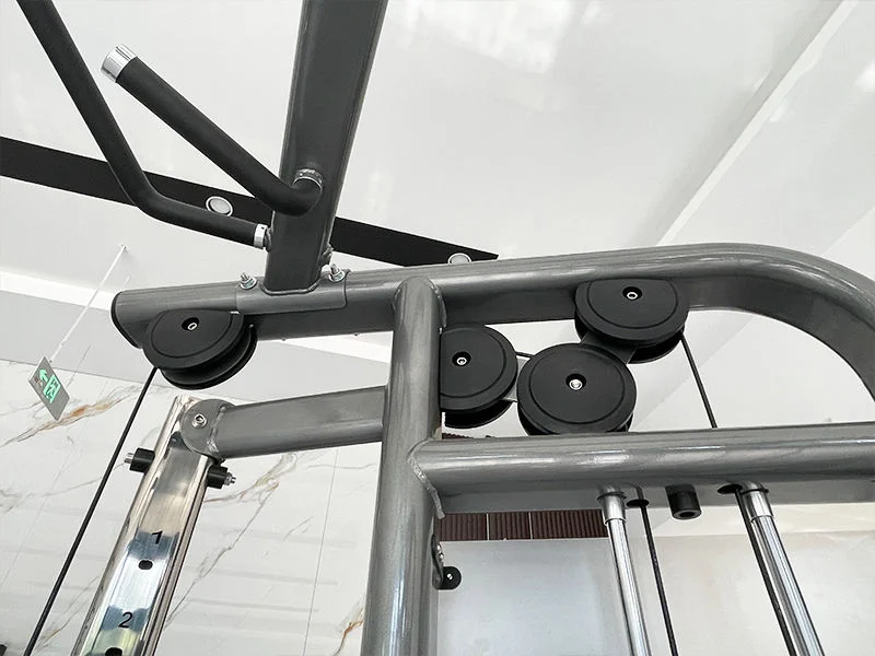 Professional Commercial Strength Training Equipment Back Chest Cable Crossover Machine Steel 70kg Weight Stack Pin Loaded