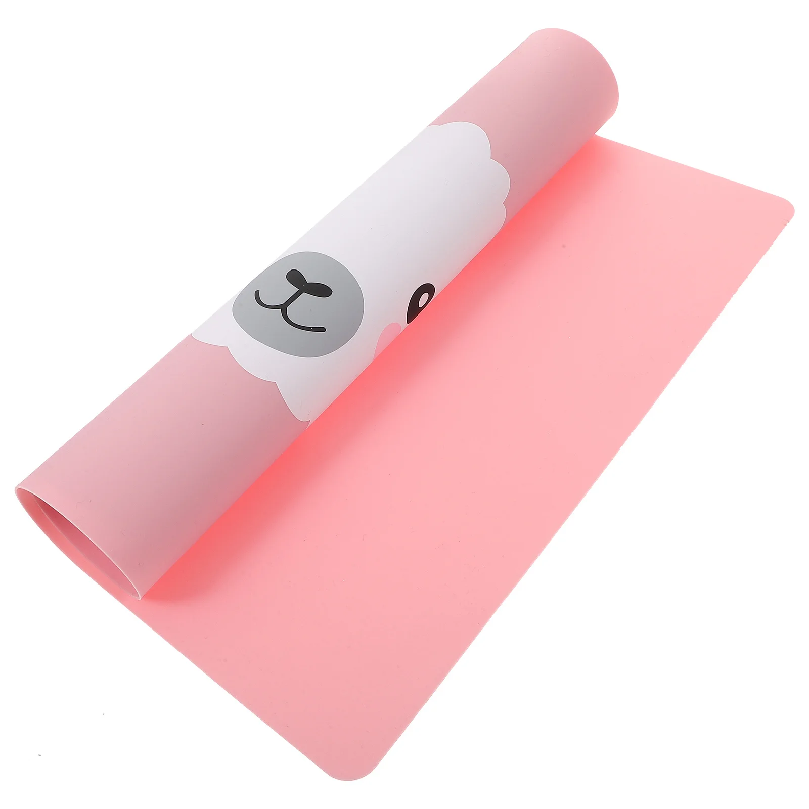 

Non-Slip Silicone Placemat for Kids Dining Table Toddlers Graffiti Mat Heatproof Stain Resistant Lightweight Compact