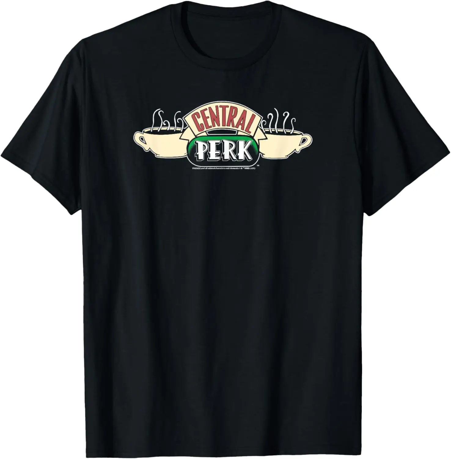 Friends Central Perk Coffee Cup Logo T-Shirt