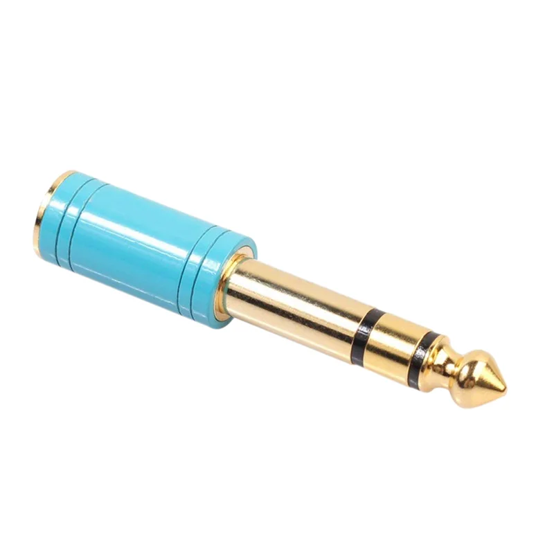 AA81-3Pcs 6.5Mm 6.35Mm 1/4Inch Male To 3.5Mm 1/8Inch Female Jack Stereo Headphone AUX Cable Audio Adapter Plug
