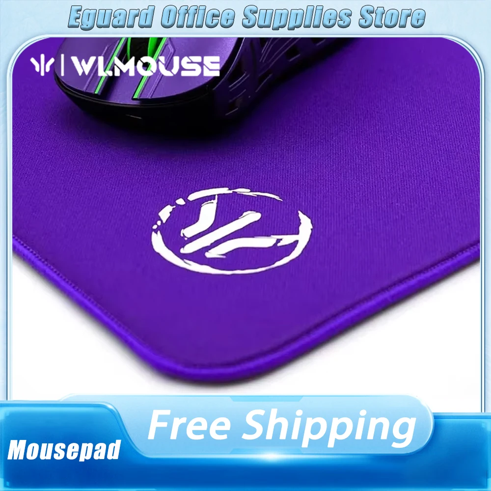 

Wanling Wlmouse фиолетовый игровой коврик для мыши 490x420x4 мм 510X490x4 мм SlimFlex гладкий прочный коврик для мыши аксессуары для киберспорта и ПК геймера