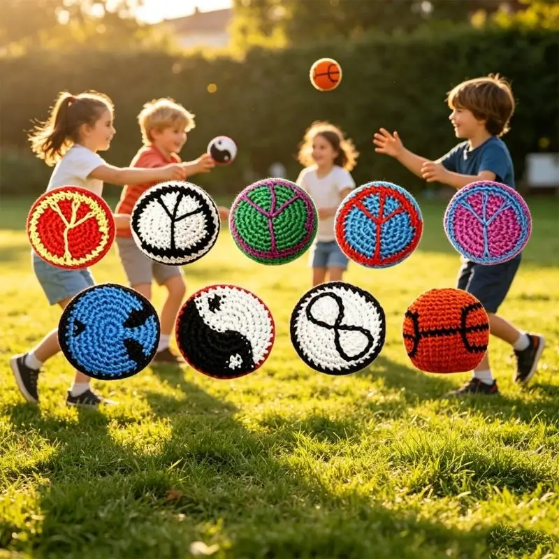 sacs-a-lancer-colores-en-fil-tricote-a-main-ensemble-9-sacs-sable-pour-enfants-divertissement-en-plein-air-des