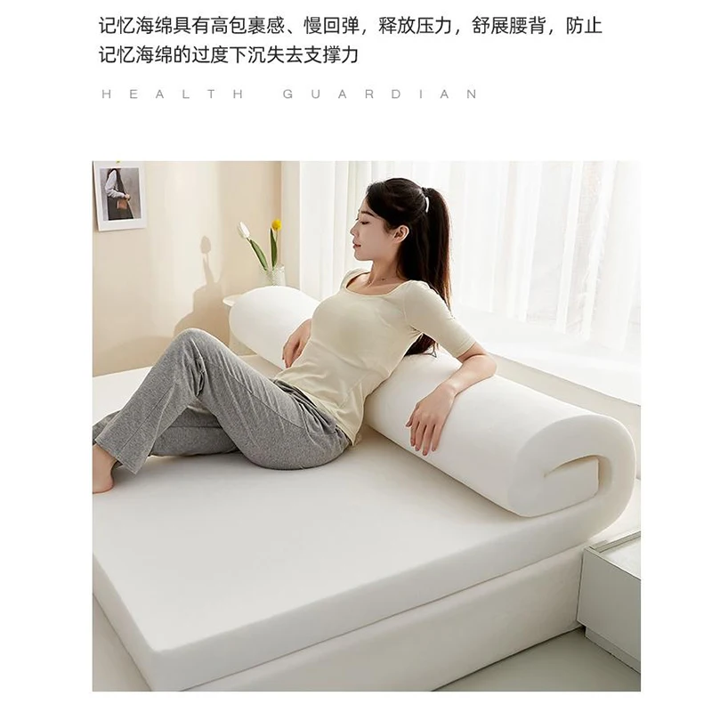 Memory cotton mattress cushion Home double bedroom thick high density sponge mat can be removed and washed bed mattress