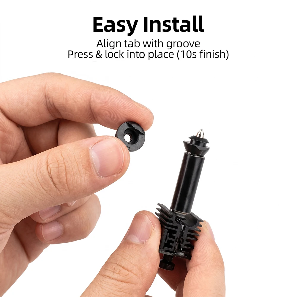 For Bambu Lab H2C Printer Sensor Hotend Silicone Sleeve High-temp Resistant  For H2C 3D Printer Induction Nozzle Socks
