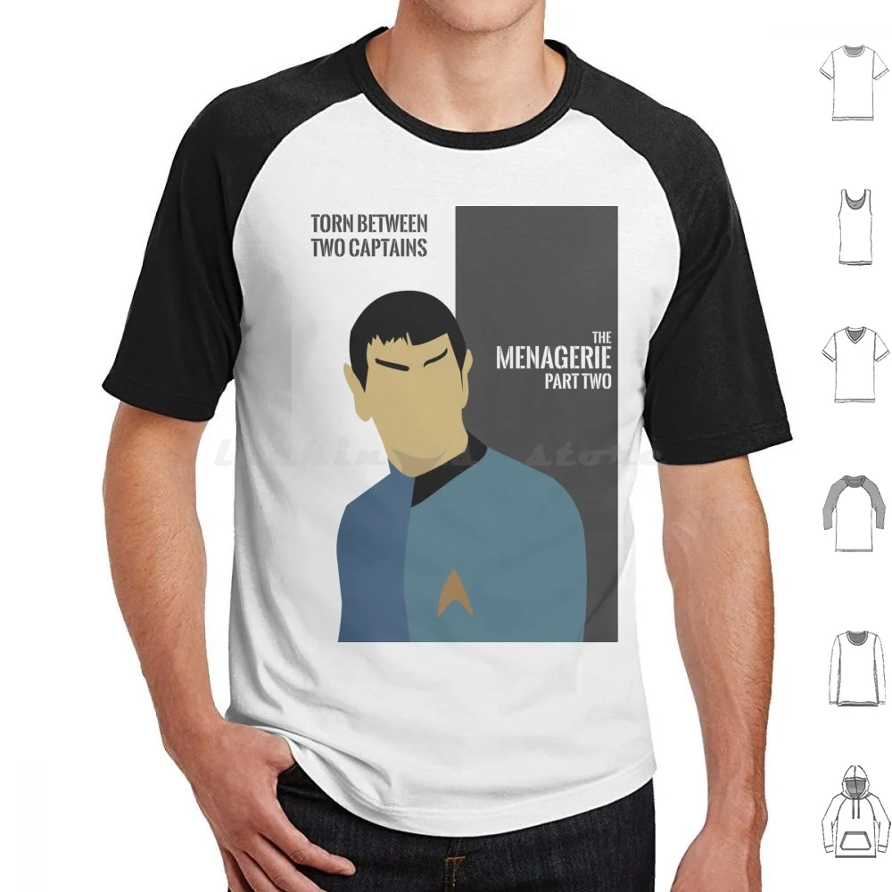 Spock Torn T Shirt 6xl Cotton Cool Tee Startrek _ Tpapproved Science Fiction Ncc 1701 Uss Enterprise Trekker Federation The