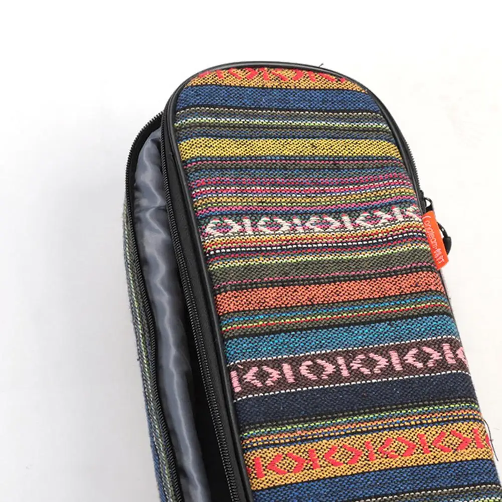 40/41 Inch Electric Guitar Bag Ethnic Knitting Style Classical Acoustic Guitar Case Thickened Internal Waterproof Backpack