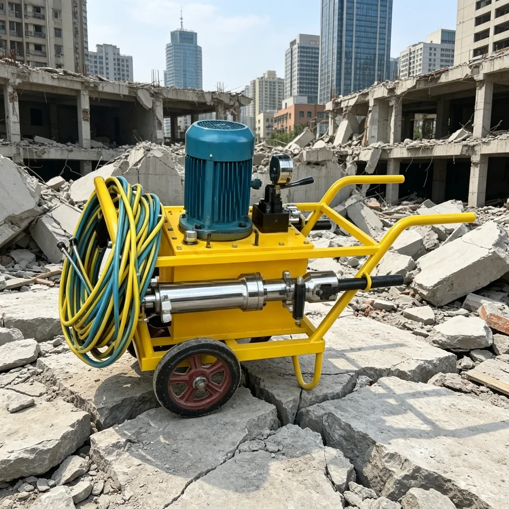 

Electric Hydraulic Rock Splitter 380V Three Phase for Industrial Quarry Rock Splitting Equipment