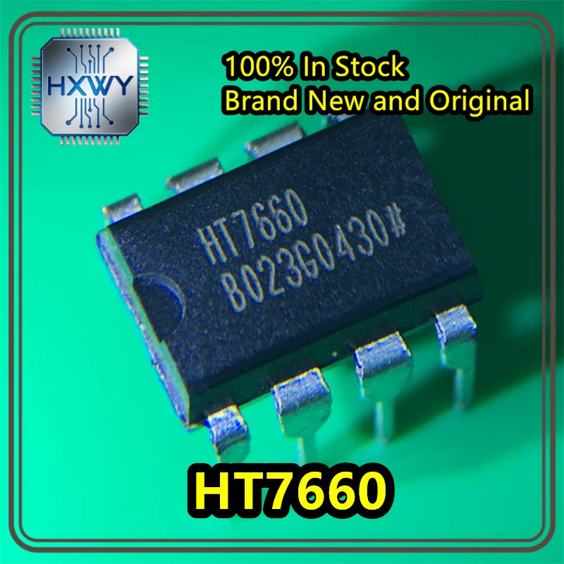(20/100 Pieces) Original HT7660 DIP-8 ICL7660 Switched Capacitor Voltage Converter, In Stock, Electronic Device IC