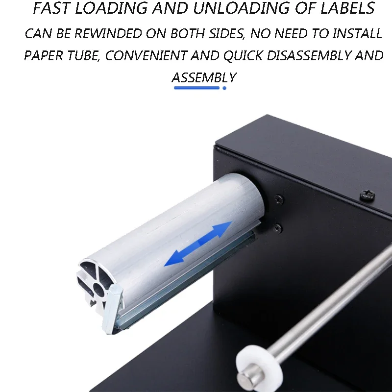 1pc Barcode Label Two-Way Rewinding Machine Self-Adhesive Sticker Rewinding Machine Utomatic Label Rewi