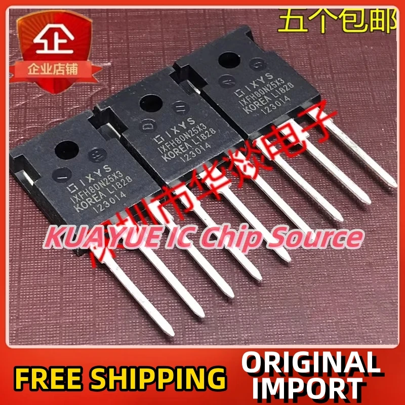 

10PCS-30PCS/ IXFH80N25X3 TO-247 250V 80A Fast Shipping Quality Guarantee