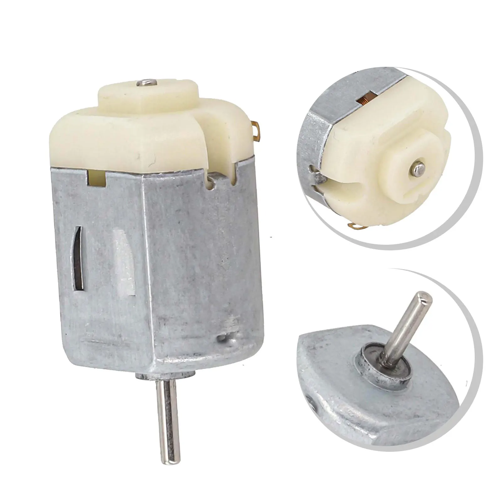 1PC 130 Small DC Motor With 2mm Shaft Diameter And 1-6V No-load Speed: 2000 - 12000 Rpm Reference Current: 0.35-0.4A