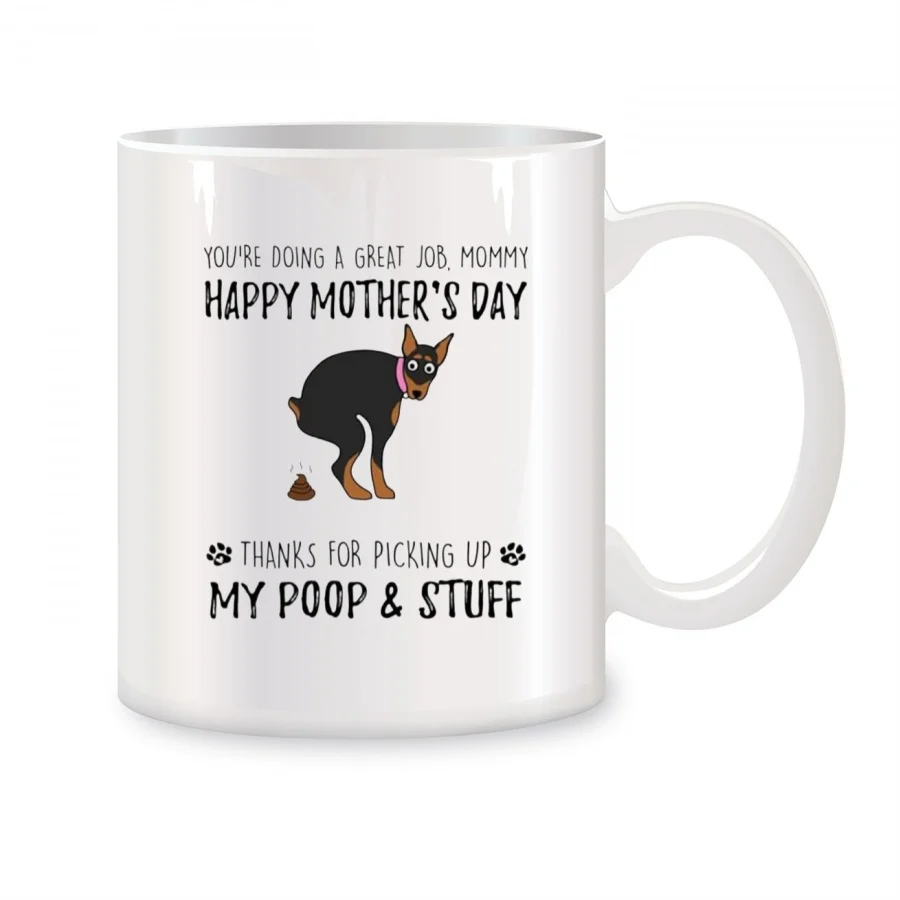 You're Doing A Great Job Daddy Mugs For Dog Lovers Birthday Gifts Novelty Coffee Ceramic Tea Cups White 11 oz