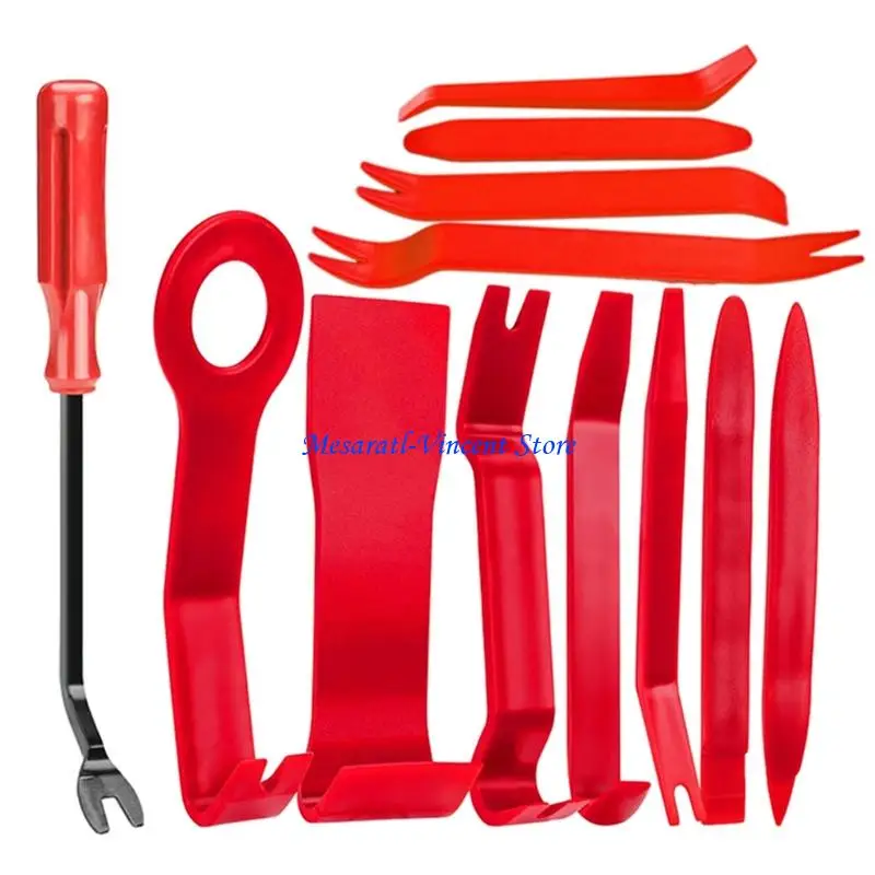 

A70F 12Pcs Car Interior Panel Removal Installation Tools Ergonomic Auto Trim Pry
