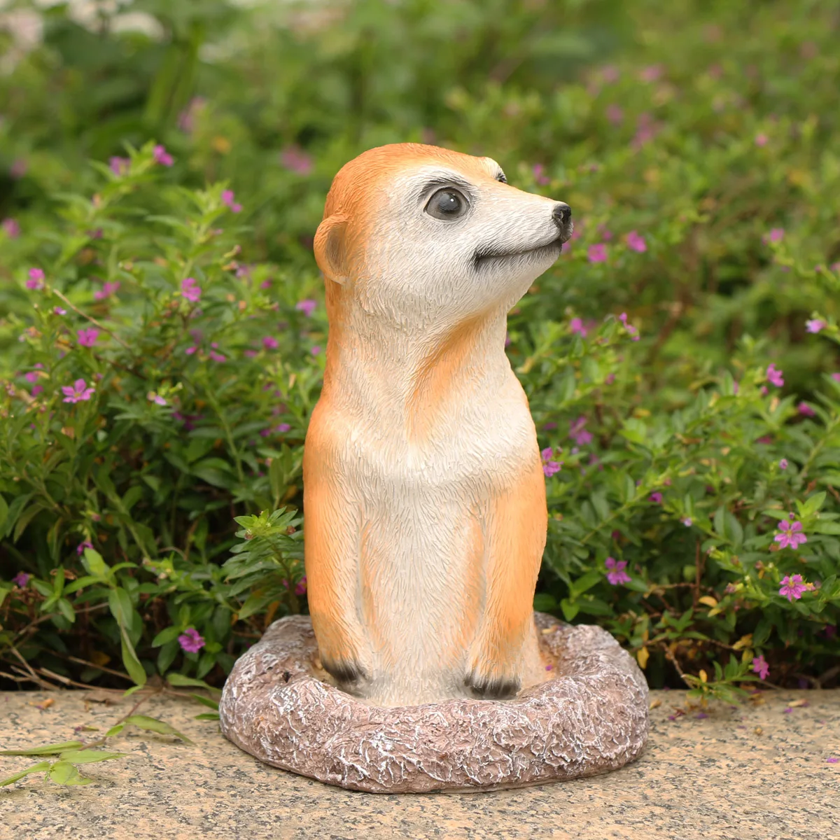 1 piece of meerkats and meerkats simulation animal ornaments, outdoor garden hall balcony decorations