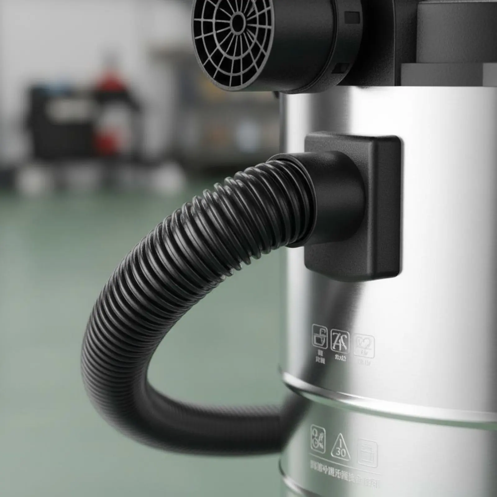 Wet Dry Vacuum Cleaner Strong Suction Triple-Function Blower Vacuum Cleaning Appliance Large Capacity Illuminated Floor Lighting