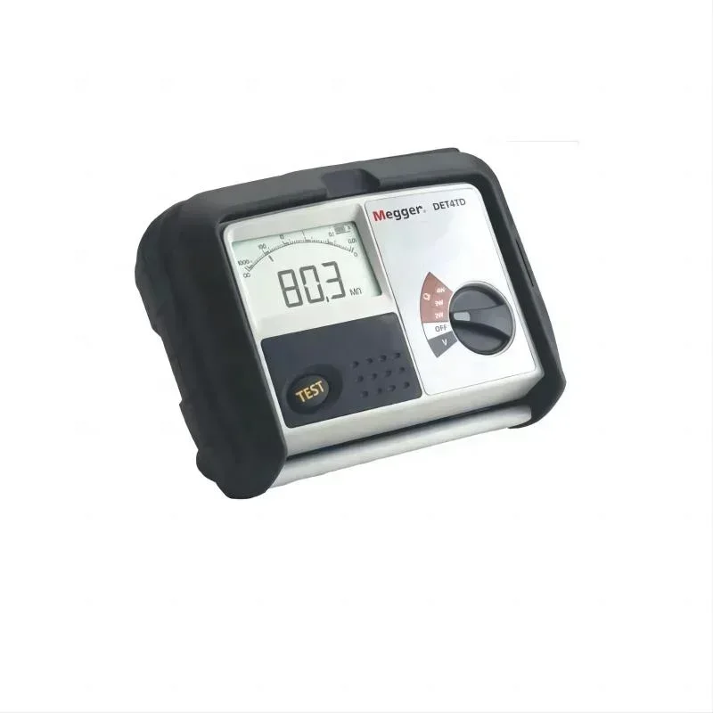 2025DET4TD2 DET4TDR2 Four Pole Soil Resistivity Testing Kit Digital ground resistance tester