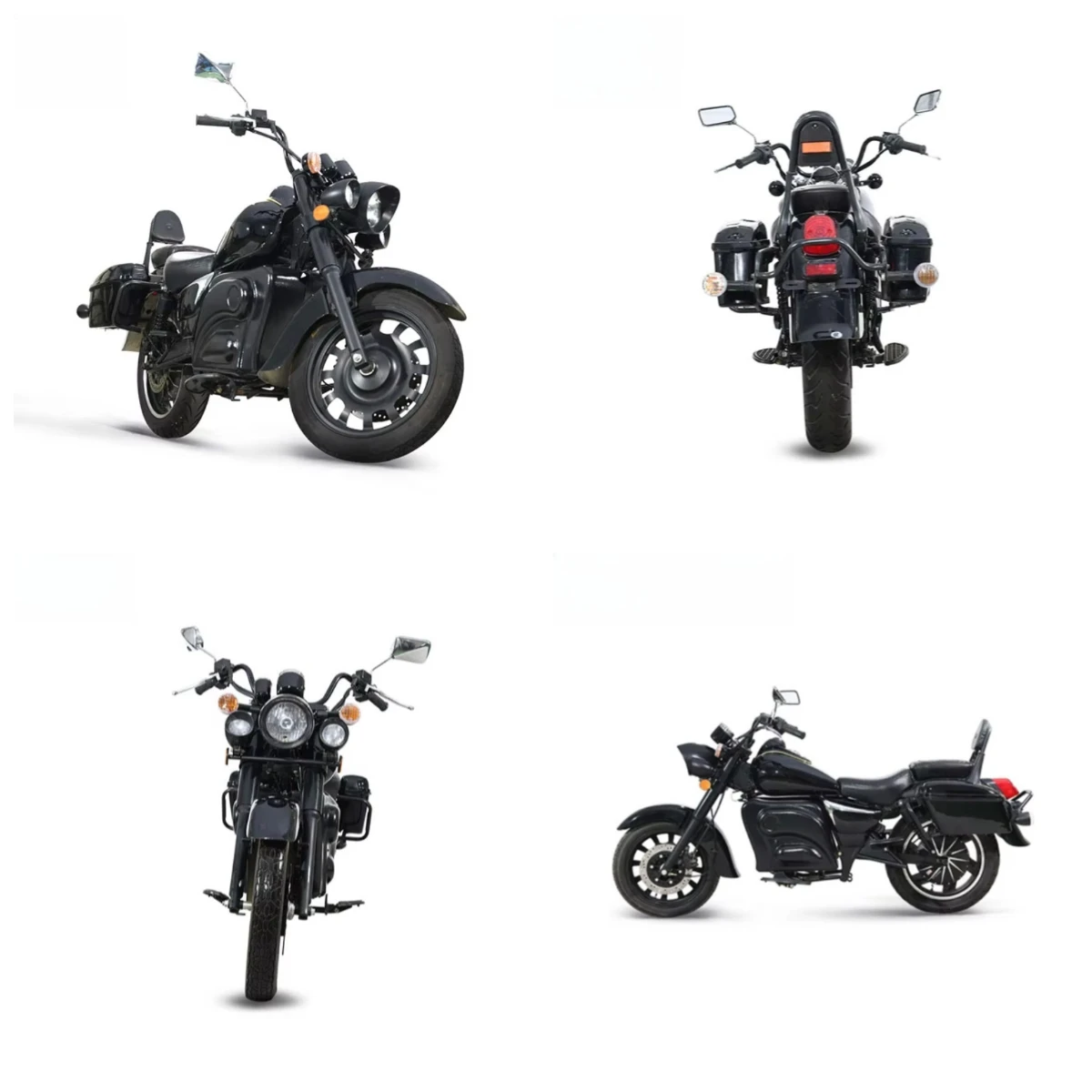 Luyuan Electric Motorcycle Akez 72V Electric Motorbike High Speed 3000W Power 85kmh Touring Motorcycle With Lithium Battery