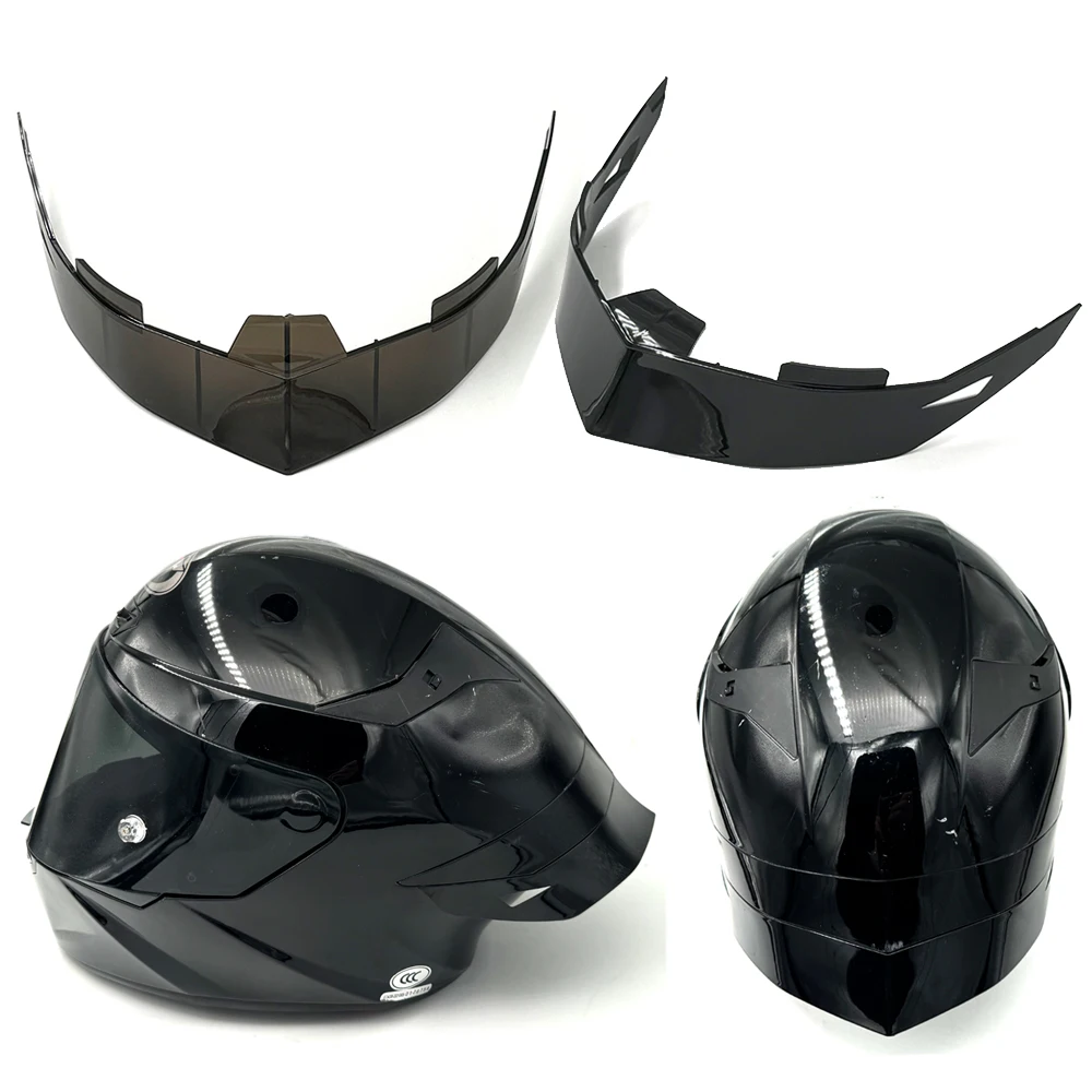 KYT Helmet Accessories Spoiler For KYT TT Course Helmet Decoration Rear Helmet Spoiler Motorcycle Helmet