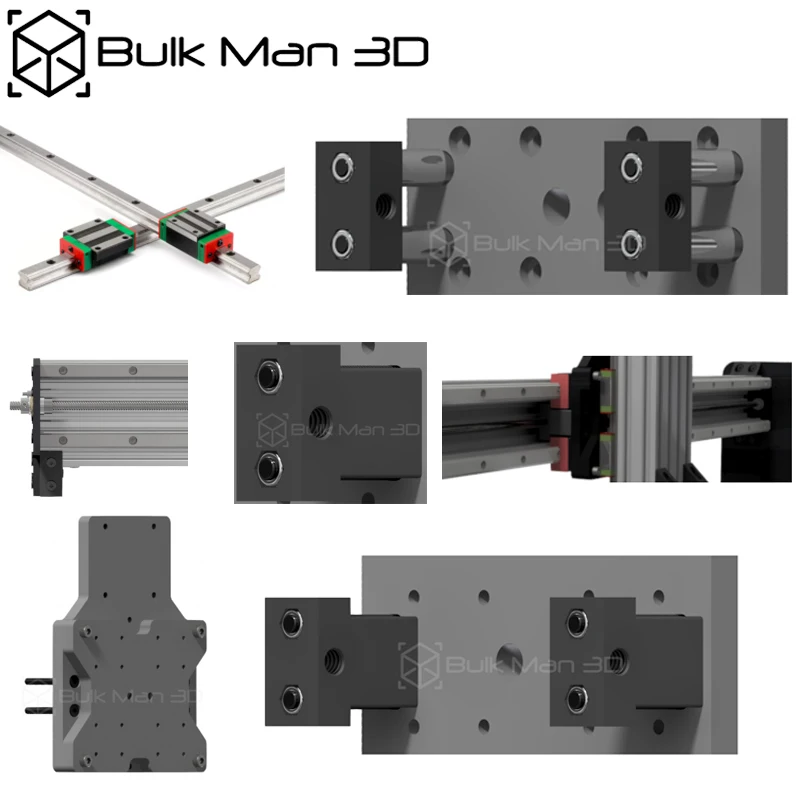 20%off BulkMan 3D Screw Driven WorkBee to QueenBee PRO Upgrade Conversion Mechanical Kit CNC Milling Machine Engraver