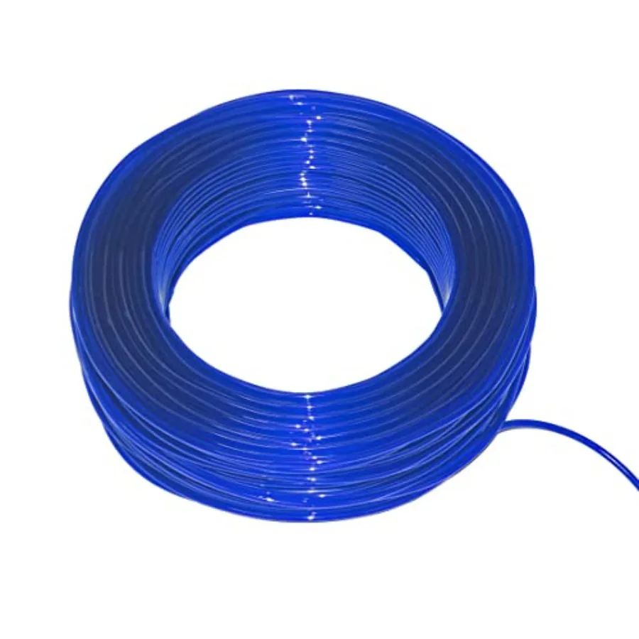 

Hose - Blue - 100 Foot - Outdoor Garden Use - Durable PVC Material - High Pressure Resistance