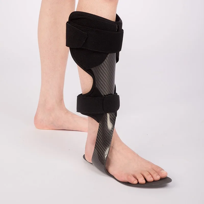 Orthotics Aluminum Fixation Carbon Fiber Ankle Foot Orthosis AFO Foot Drop Brace Support For Men Women Stroke In Stock In Stock