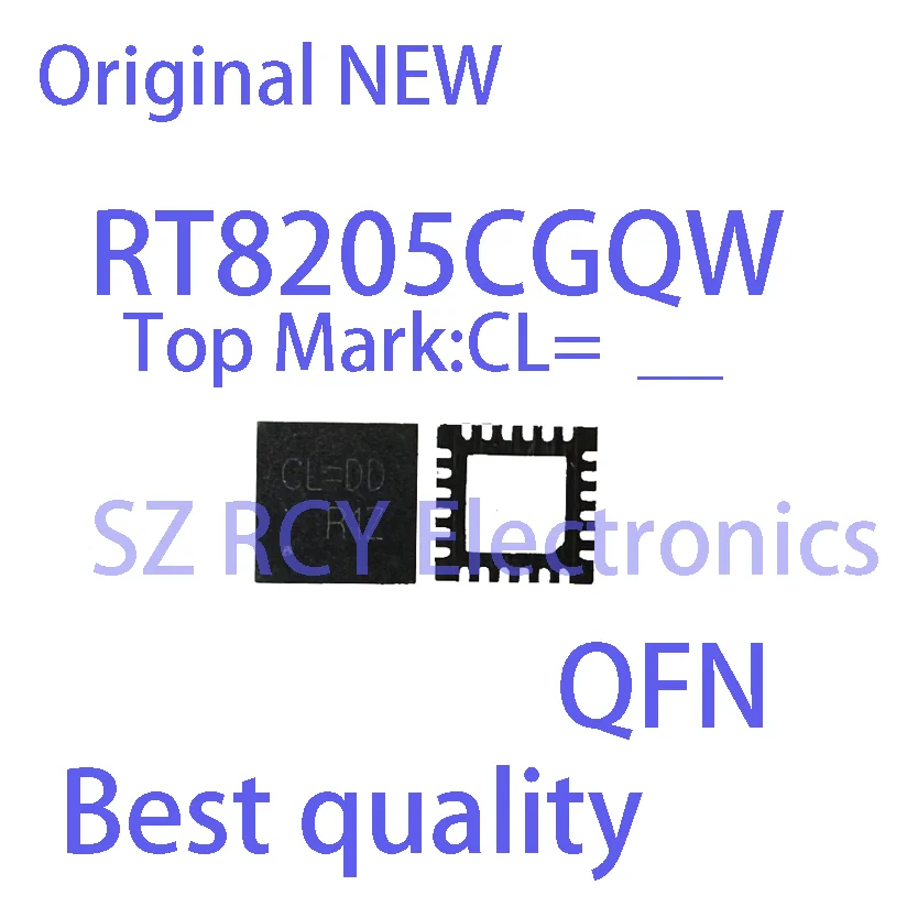 

(5 шт.) Новый чипсет RT8205CGQW RT8205C Top Mark CL = XX QFN