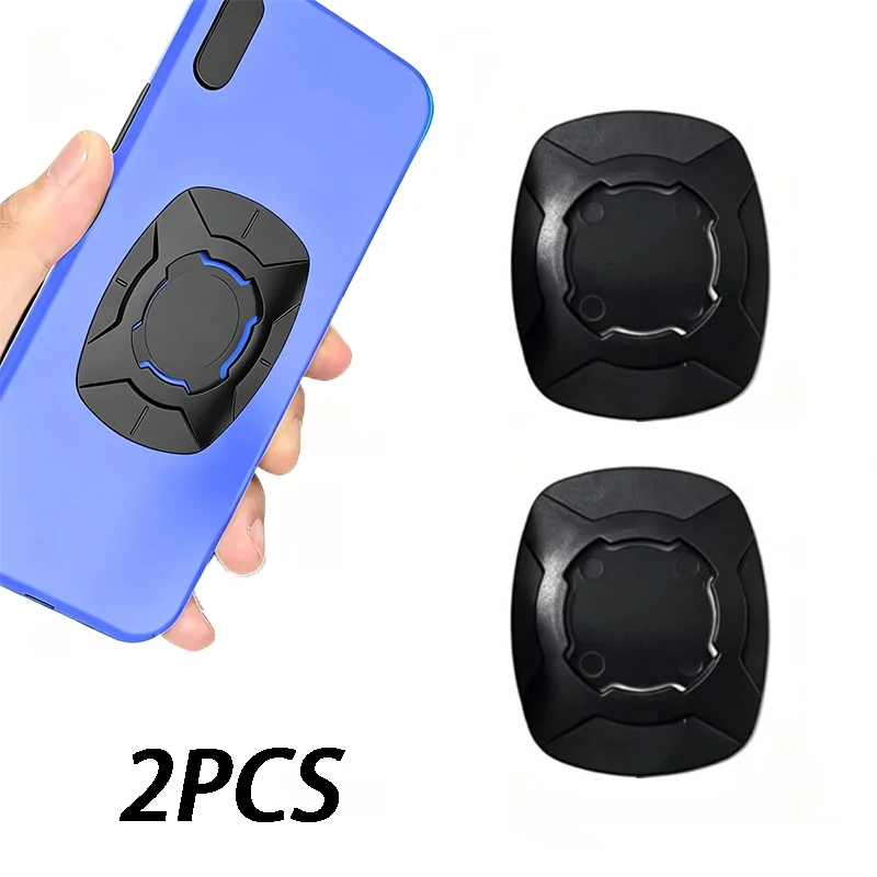 1 set motor- en fietssturen, mobiele telefoonhouder, navigatie- en accessoires voor motorrijden, afneembaar, 360 graden draaibaar. °   Rotatie