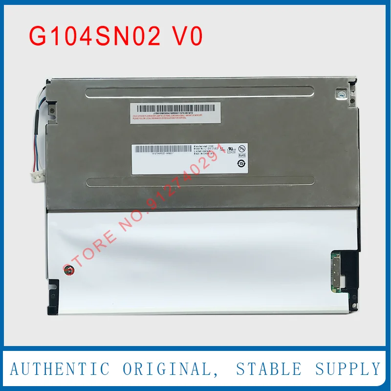 G104SN02 V.0 For Auo Original 10.4 Inch G104SN02 V.1 B104SN02 V.0 LCD Display Panel G104SN02 V0 G104SN02 V1 B104SN02 V0