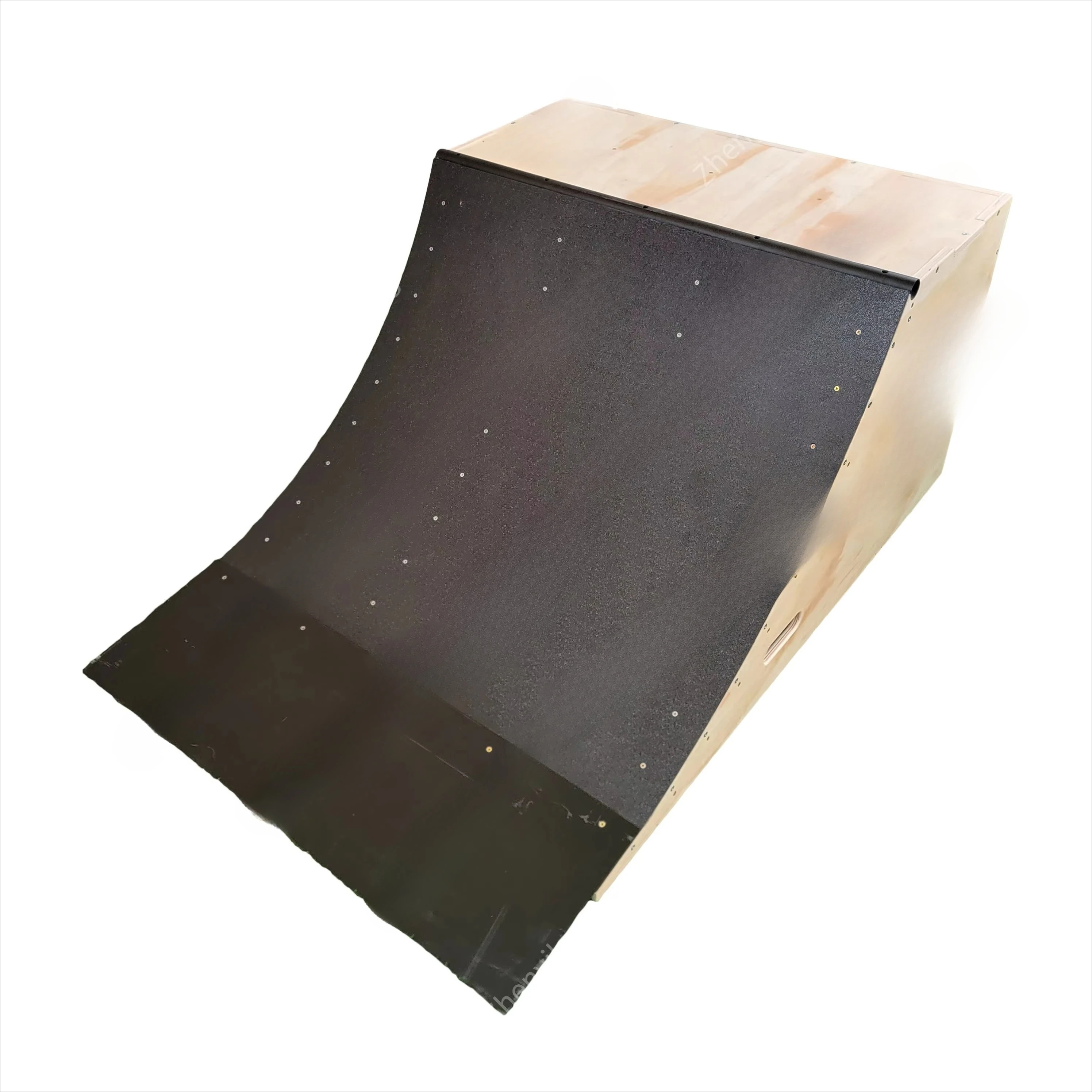 Household Wooden Skateboard Quarter Tube Skateboard Ramp Professional Skateboard Ramp