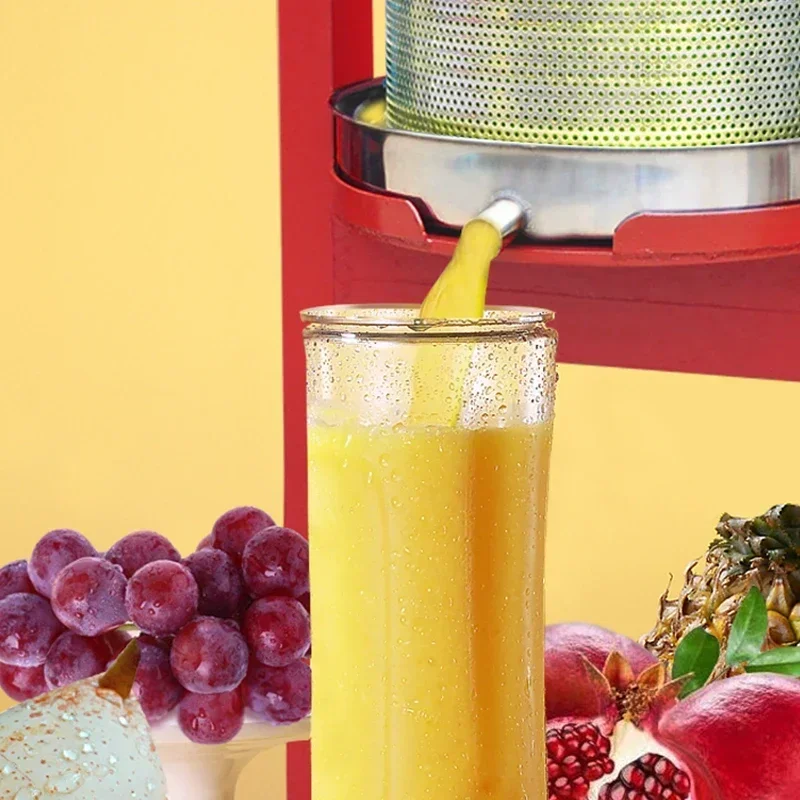 Fruit Press Machine Household Fruit Press Machine hydraulic jack manual oil slag cake press commercial fruit juicer