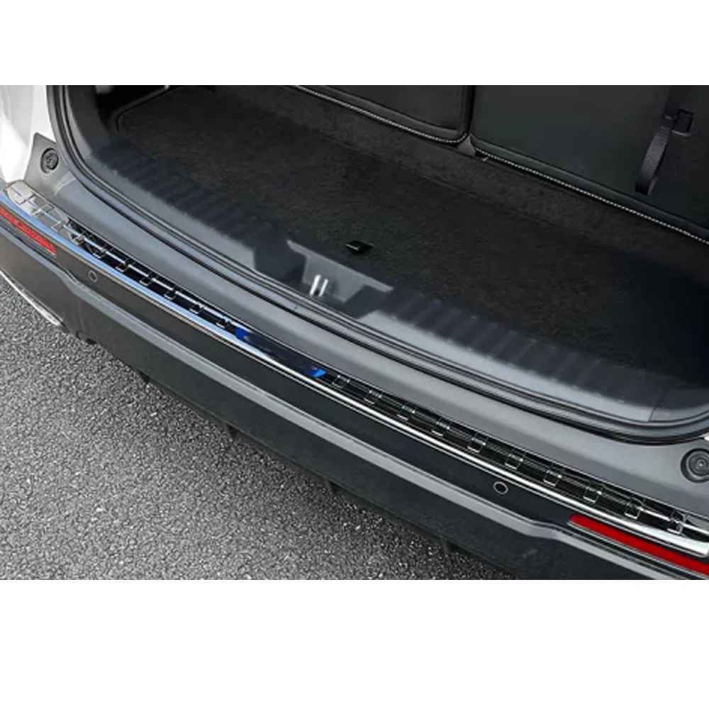 For Honda CRV CR-V 2023 2024 Stainless Steel Car Rear External Bumper Guard Protector Cover Trim Frame Auto Interior Accessories