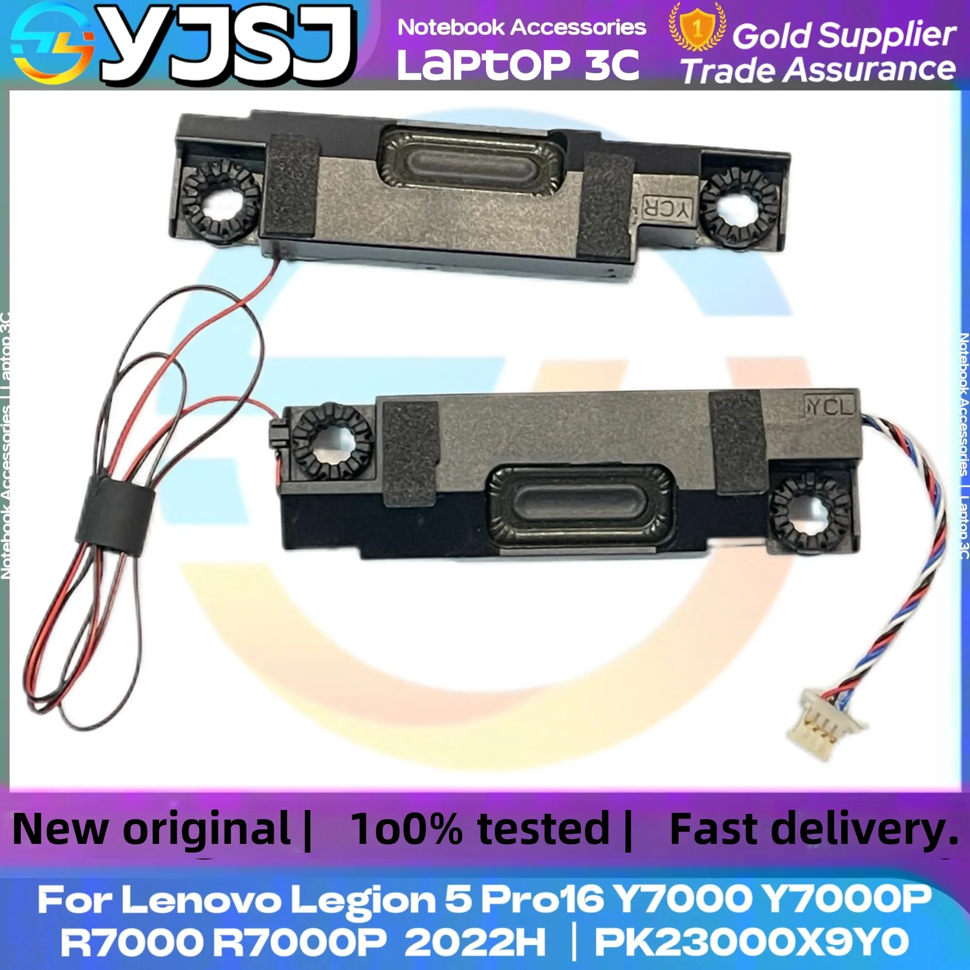 

New GENUINE Original Laptop Speaker For Lenovo legion Y7000 Y7000P R7000 R7000P built-in speaker 2021 Year Versionr PK23000X9Y0