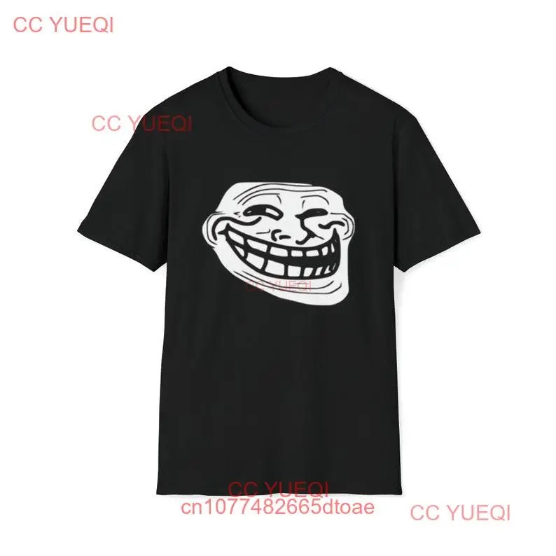 Troll Face T Shirt long or short sleeves