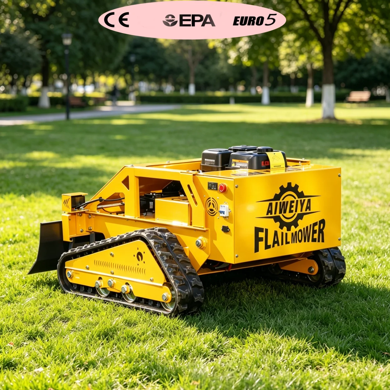 

Customized NEW Lawn Mower Robot Remote Control Mini Grass Cutter Flail Zero Turn for Home Garden - Upgraded