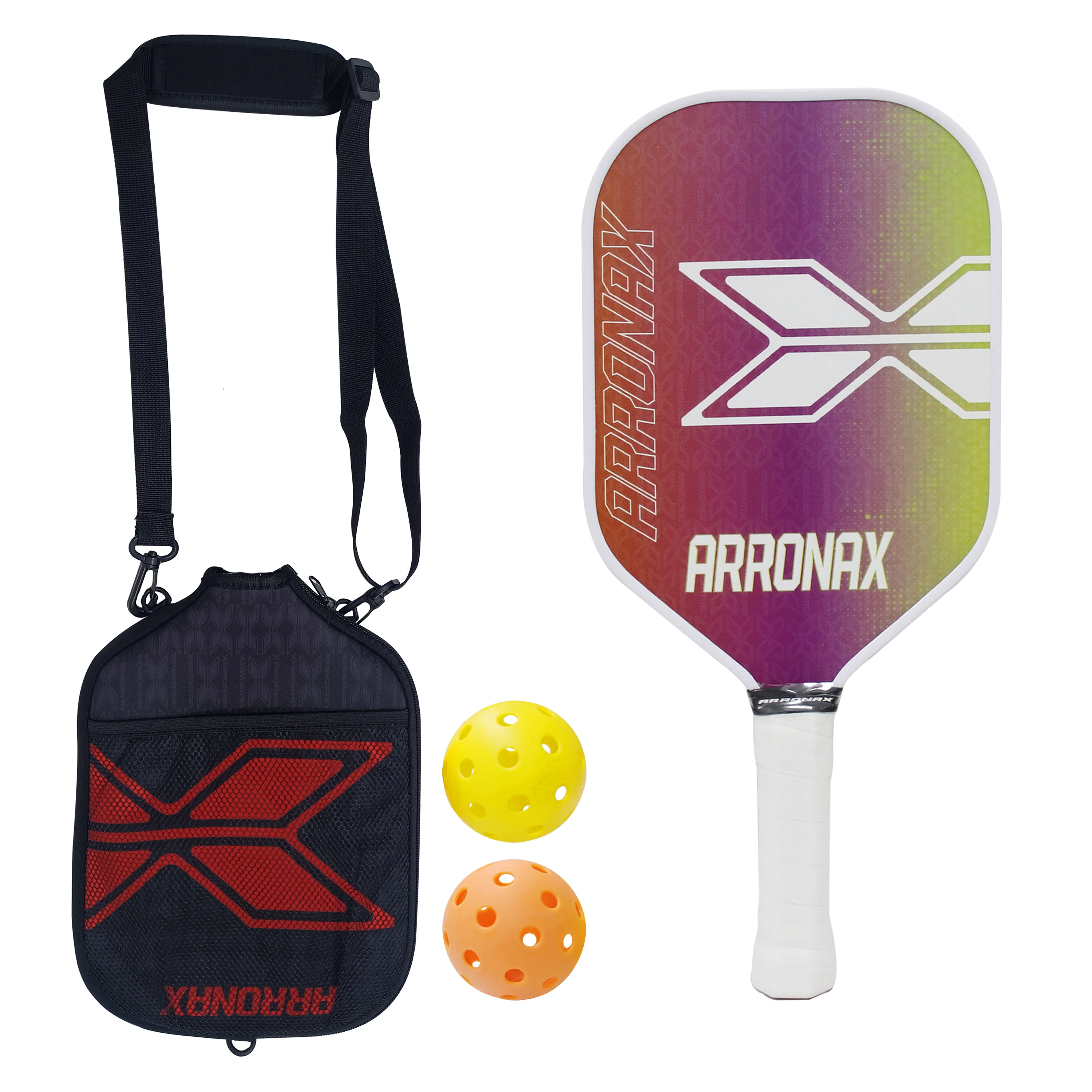 

Pickleball Paddles Set-Graphite Carbon Fiber Usapa Approved Lightweight Racquets Set Indoor and Outdoor Exercise For All Ages