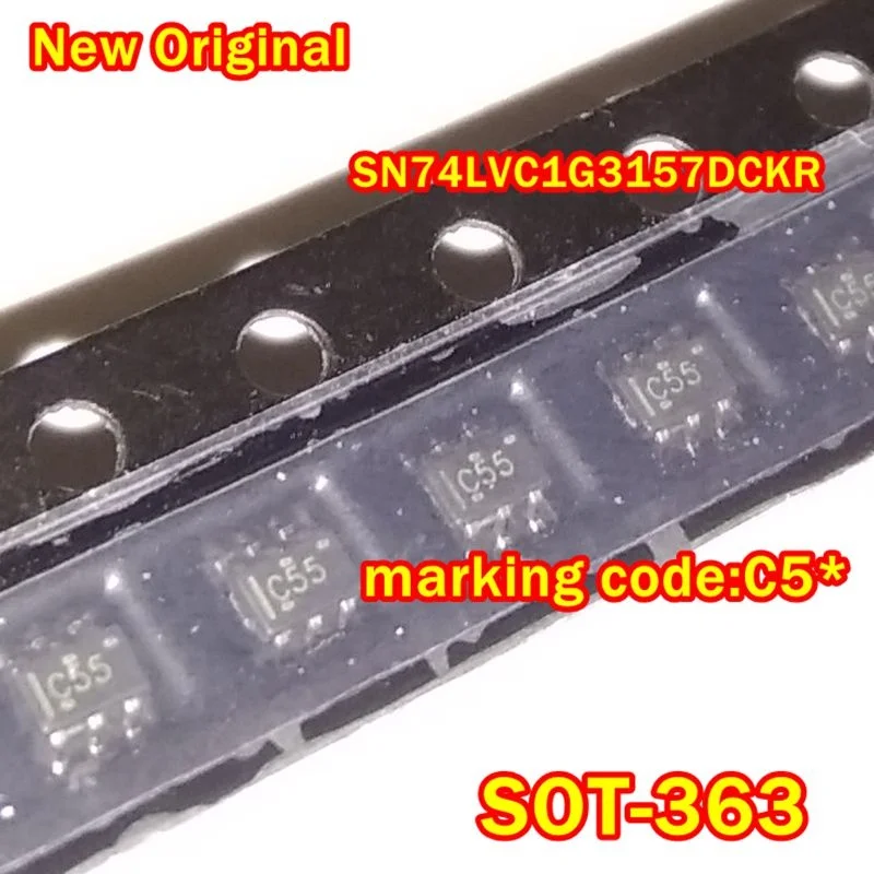 10Pcs to 100Pcs New Original Sn74Lvc1G3157Dckr Sot-363 Marking Code:C5* Single-Pole, Double-Throw Analog Switch