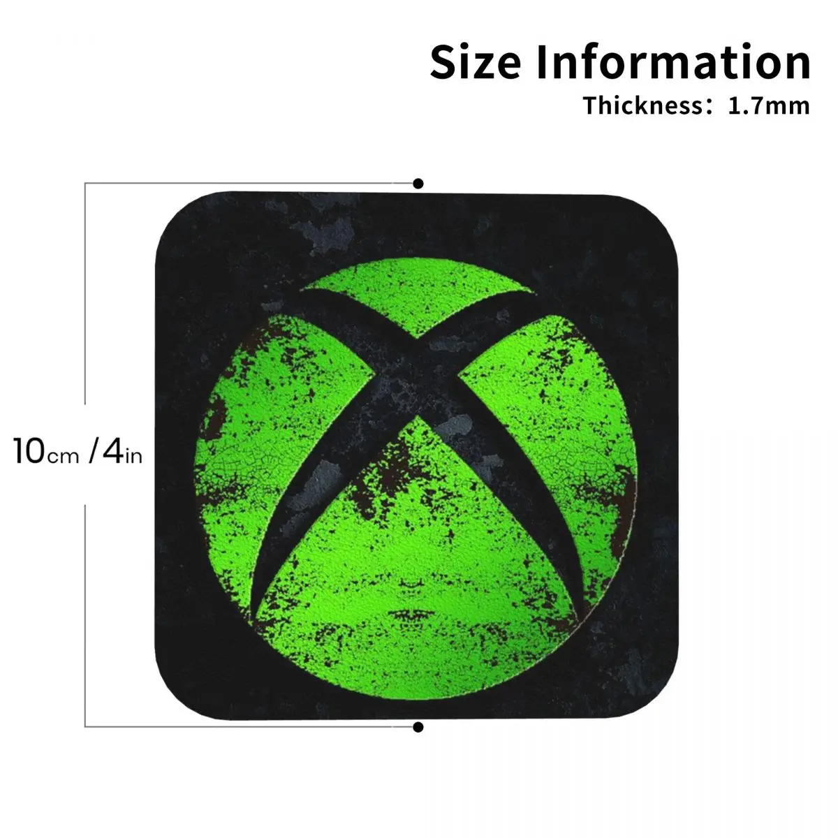 كول XBox الوقايات الجلدية المفارش العزل للماء القهوة الحصير للمنزل المطبخ الطعام منصات مجموعة من 4