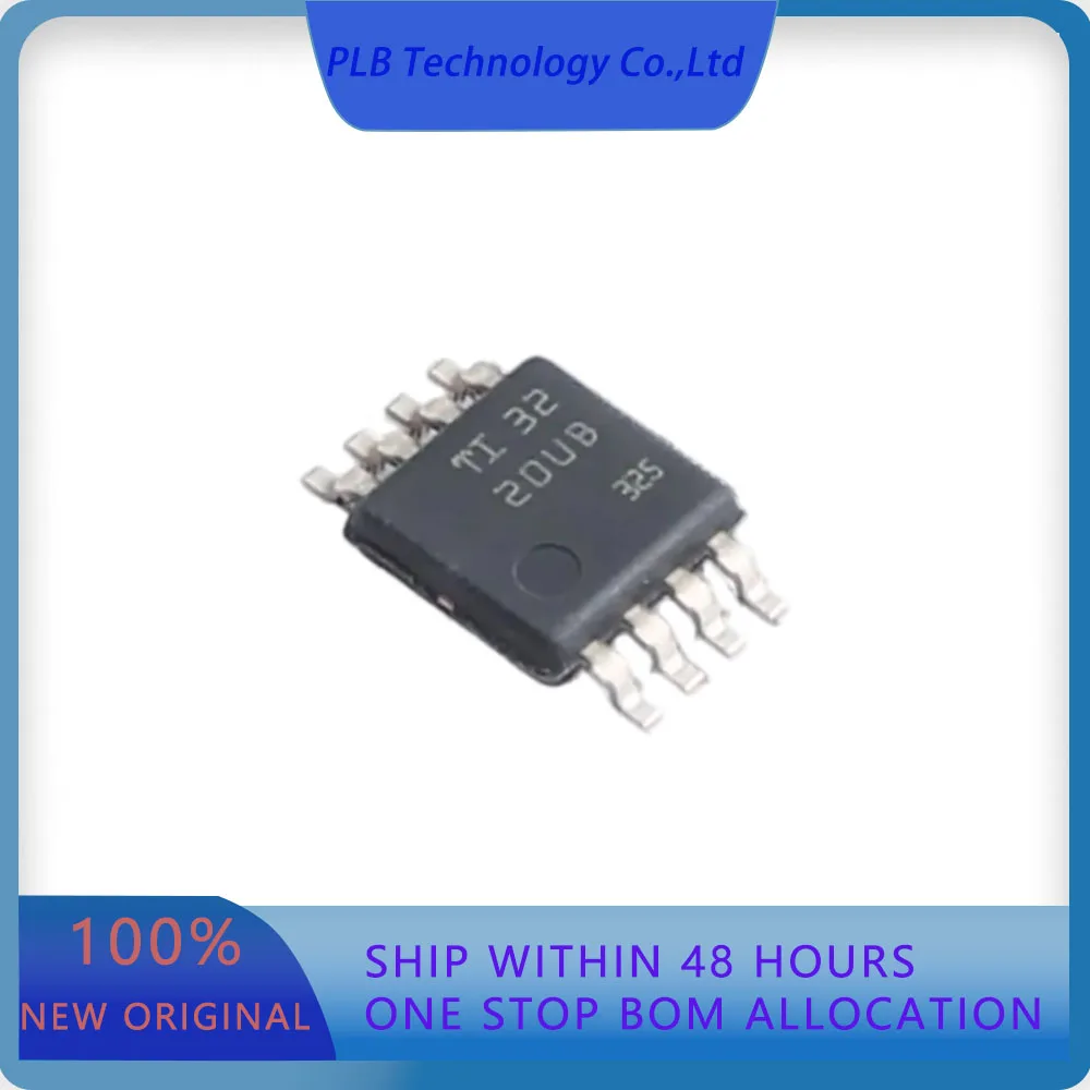 2PCS INA310B2QDGKRQ1 INA310B2 50V/V -4V~110V 1.3MHz 1.0 VSSOP-8 Current Sense Amplifiers  Original Stock