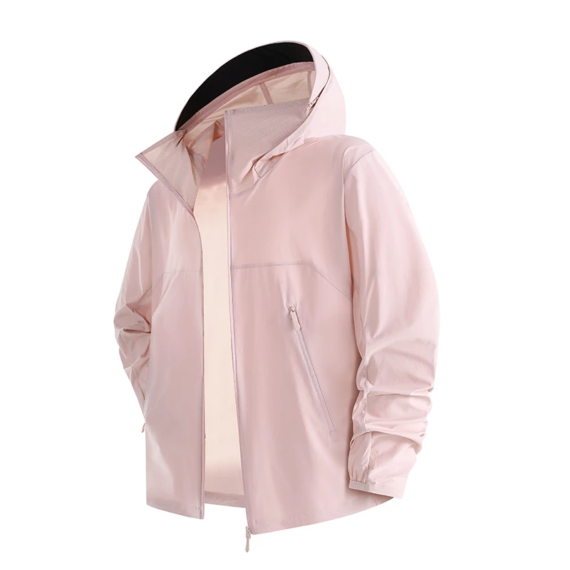 Summer Outdoor Loose and Comfortable UV Resistant Jacket for Couples Running and Fitness Quick Drying Sun Protection Clothing