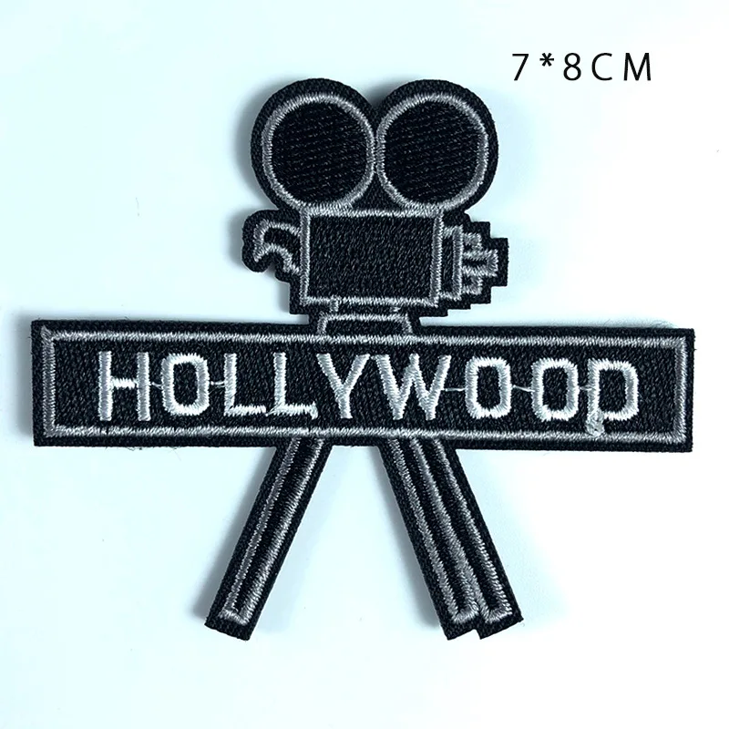 Field Note Board Clothing Shoes and Hats English Alphabet Patch Adhesive Embroidery Cloth Sticker Wind Mask Projector